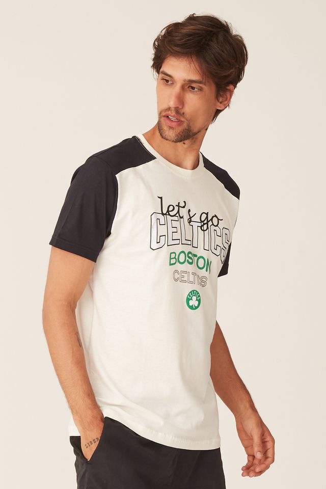 Camiseta-NBA-Especial-Boston-Celtics-Casual-Off-White