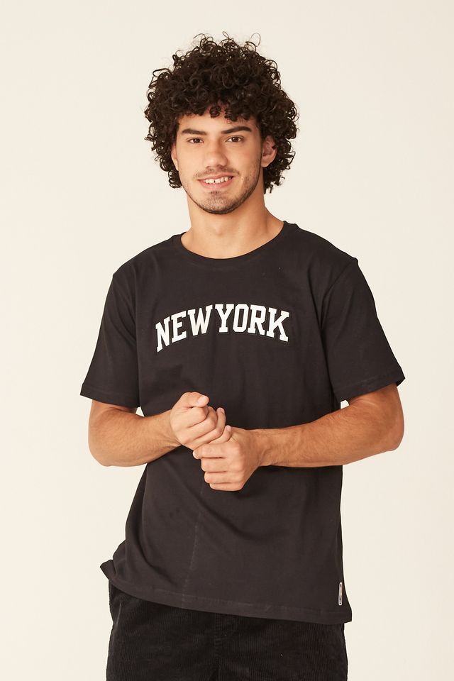 Camiseta-NBA-Holographic-New-York-Knicks-Preta