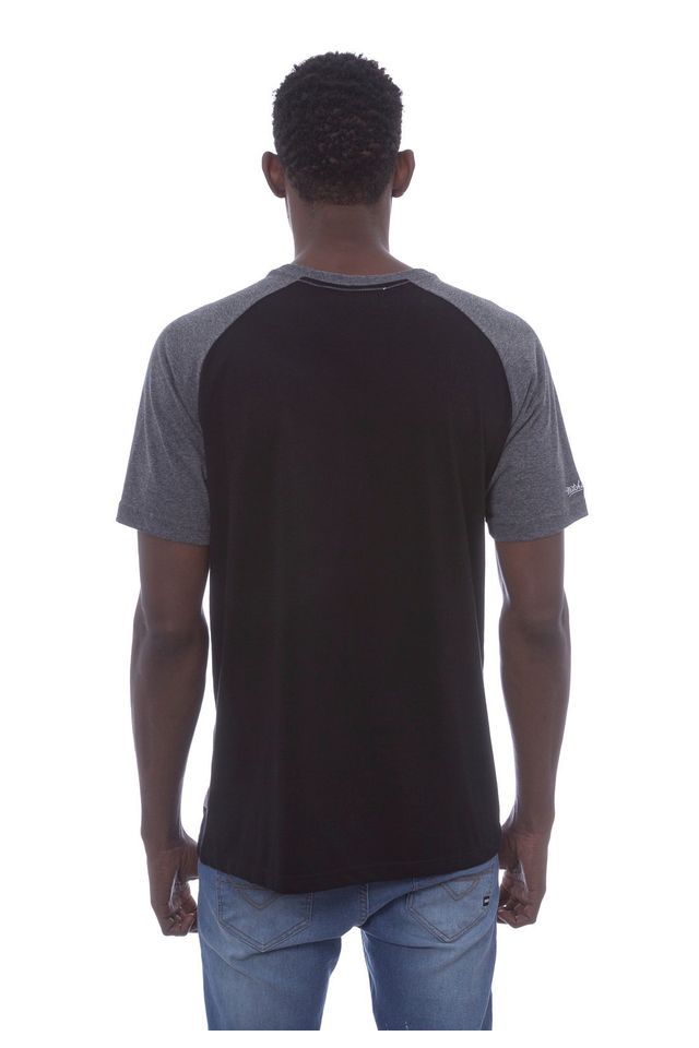 Camiseta-Mitchell---Ness-Raglan-Estampada-Branding-Preta