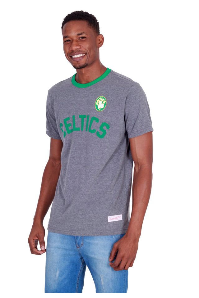 Camiseta-Mitchell---Ness-Estampada-Boston-Celtics-Cinza