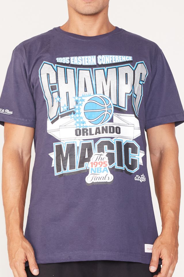 Camiseta-Mitchell---Ness-Estampada-Sportsman-Crew-Orlando-Magic-Azul-Marinho