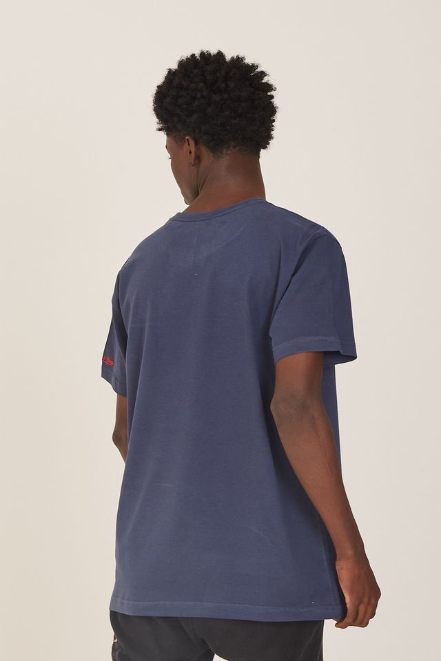 Camiseta-Mitchell---Ness-Estampada-Branding-Azul