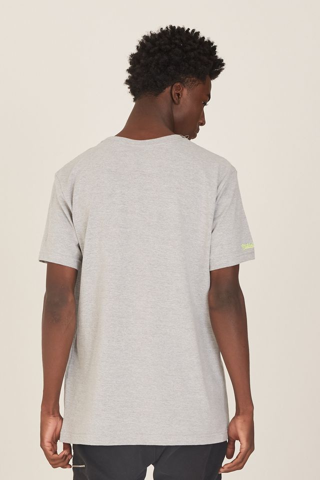 Camiseta-Mitchell---Ness-Estampada-Branding-Cinza-Mescla