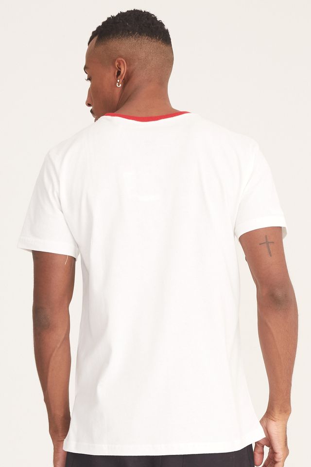 Camiseta-Mitchell---Ness-Estampada-West-and-East-Off-White