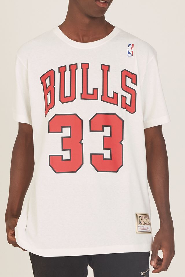 Camiseta-Mitchell---Ness-Estampada-Chicago-Bulls-Scottie-Pippen-Off-White