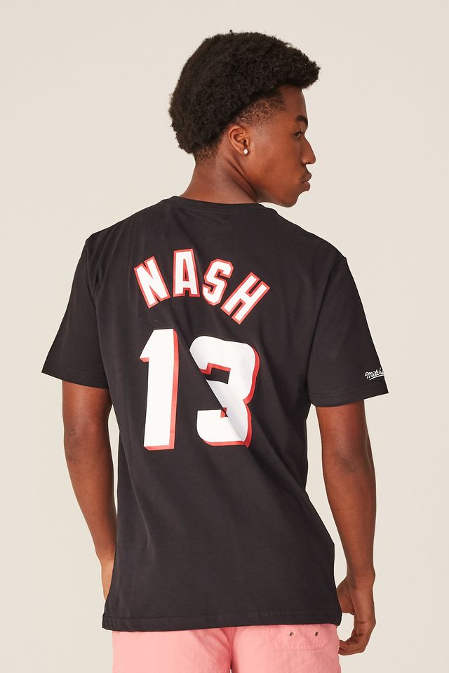 Camiseta-Mitchell---Ness-Especial-Phoenix-Suns-Steve-Nash-Preta
