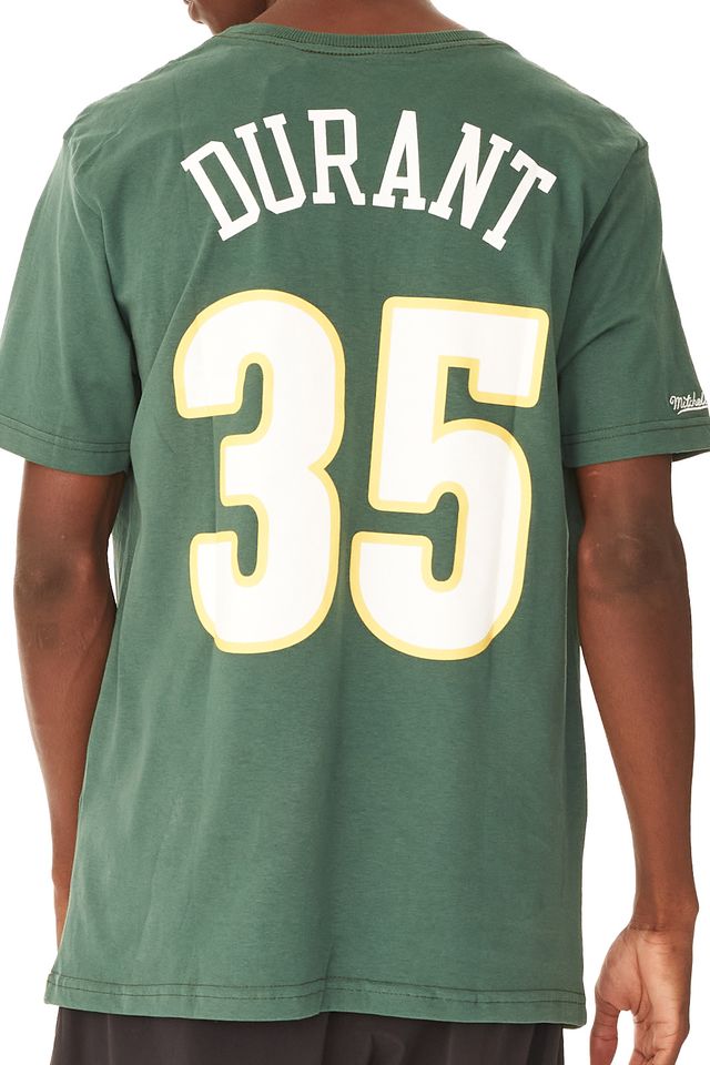 Camiseta-Mitchell---Ness-Especial-Seattle-Supersonics-Kevin-Durant-Verde