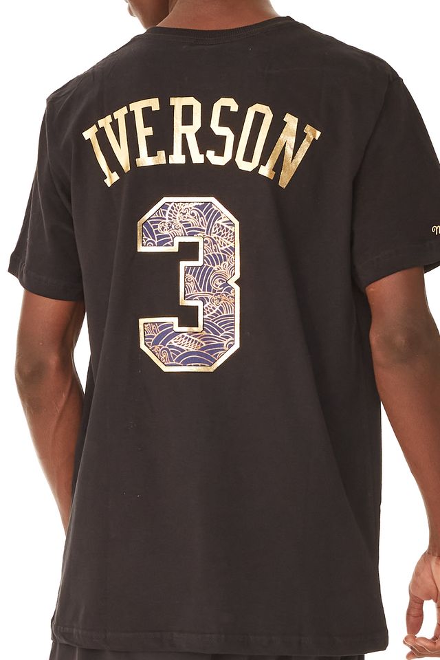 Camiseta-Mitchell---Ness-Philadelphia-76ERS-Allen-Iverson-Preta