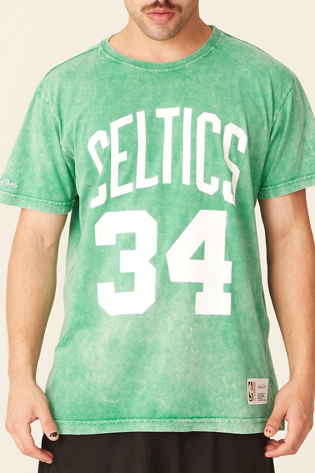 Camiseta-Mitchell---Ness-Especial-Boston-Celtics-Paul-Pierce-Verde