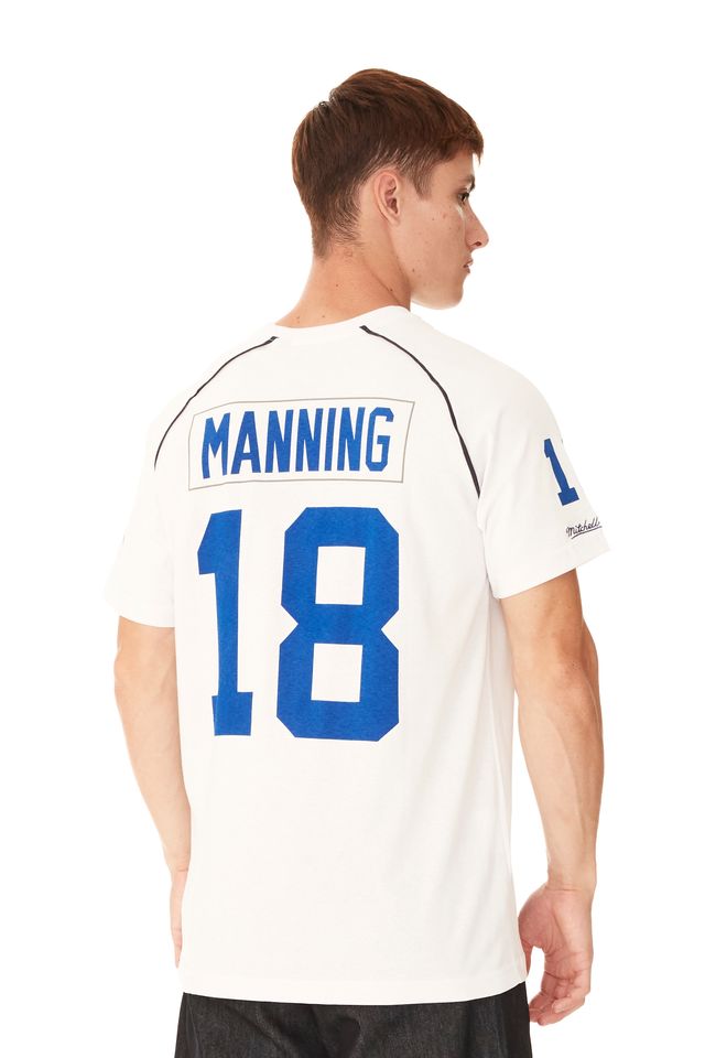 Camiseta-Mitchell---Ness-Especial-Indianapolis-Colts-Peyton-Manning-Branca