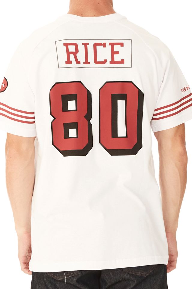 Camiseta-Mitchell---Ness-Especial-San-Francisco-49ERS-Jerry-Rice-Branca