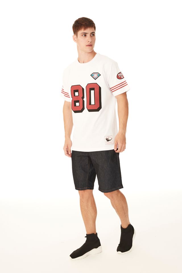 Camiseta-Mitchell---Ness-Especial-San-Francisco-49ERS-Jerry-Rice-Branca