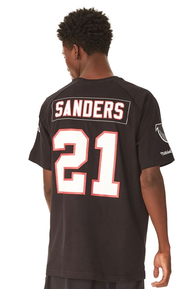 Camiseta-Mitchell---Ness-Especial-NFL-Atlanta-Falcons-Deion-Sanders-Preta