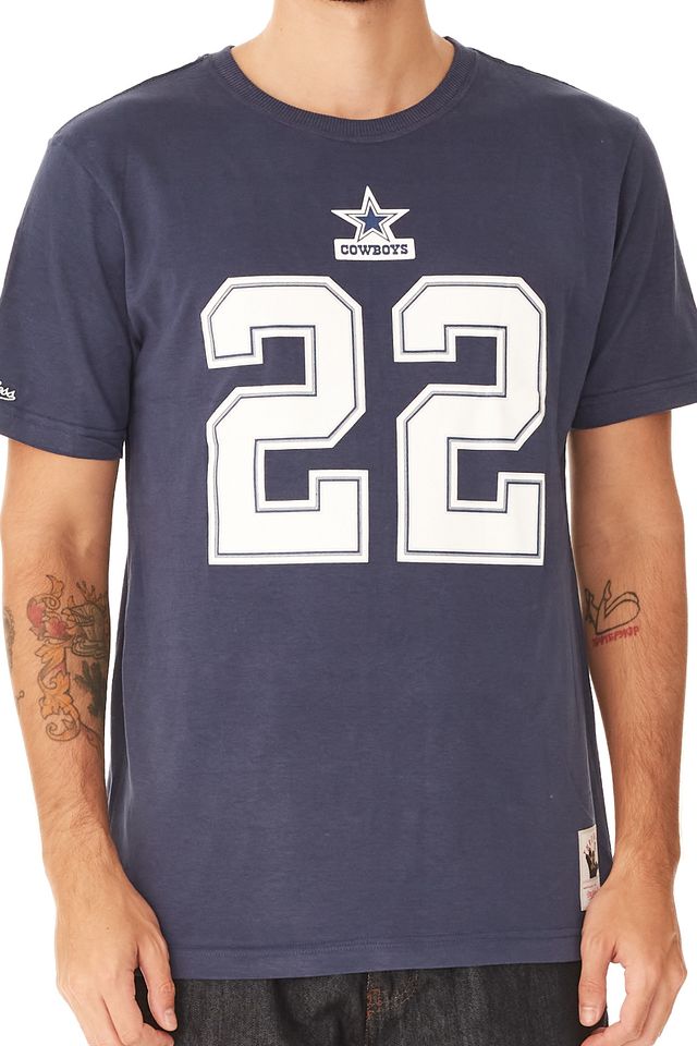 Camiseta-Mitchell---Ness-NFL-Dallas-Cowboys-Emmitt-Smith-Azul