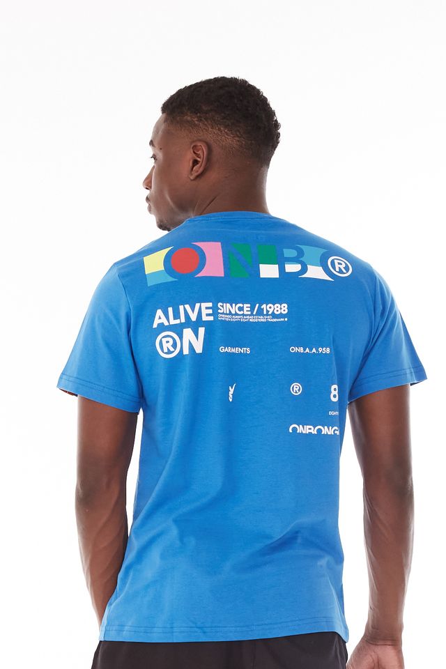Camiseta-Onbongo-Alive-Azul