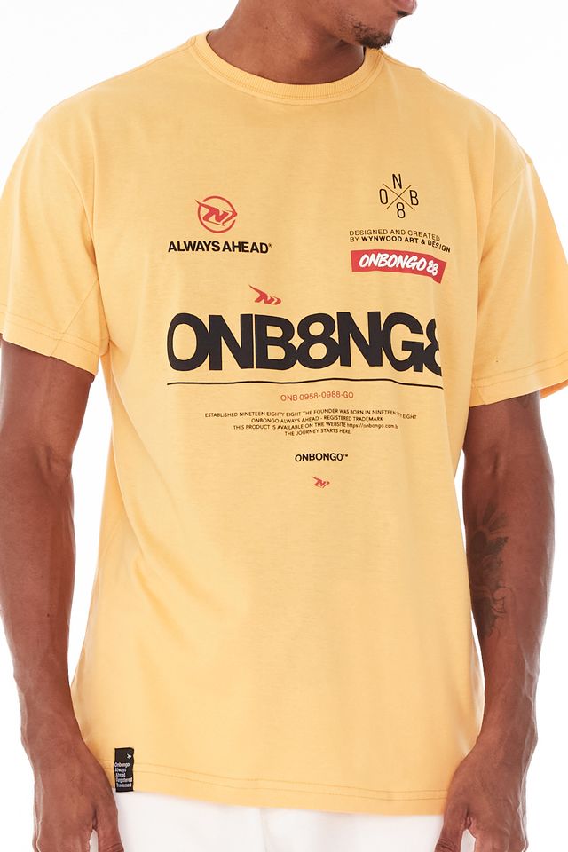 Camiseta-Onbongo-Plus-Size-Trademark-Amarela
