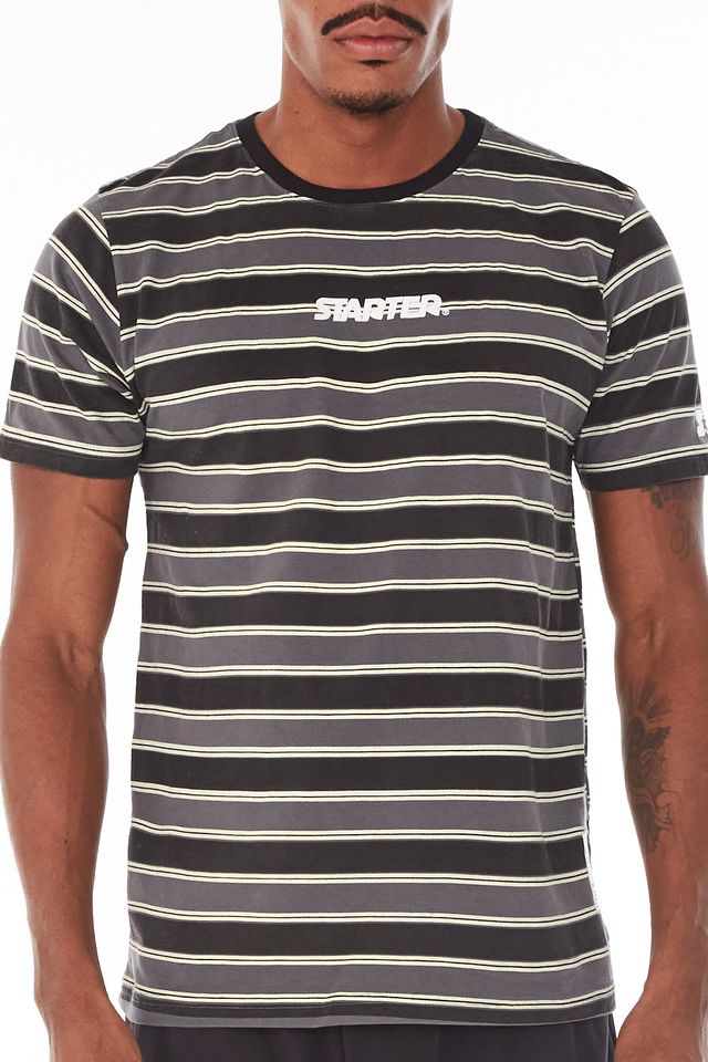Camiseta-Starter-Listrada-Cinza