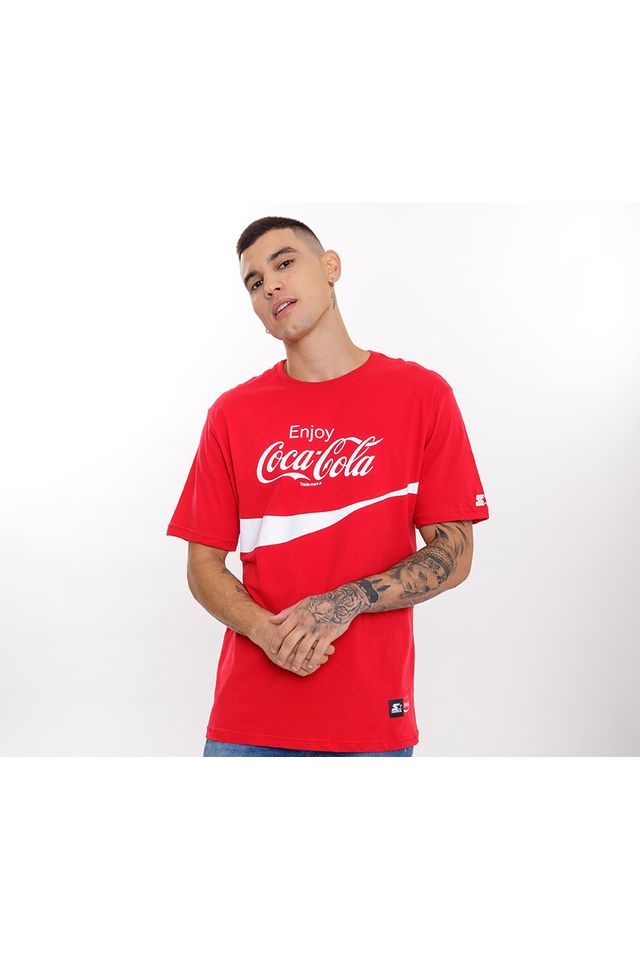 Camiseta-Starter-Collab-Coca-Cola-Logo-Classic-Vermelha