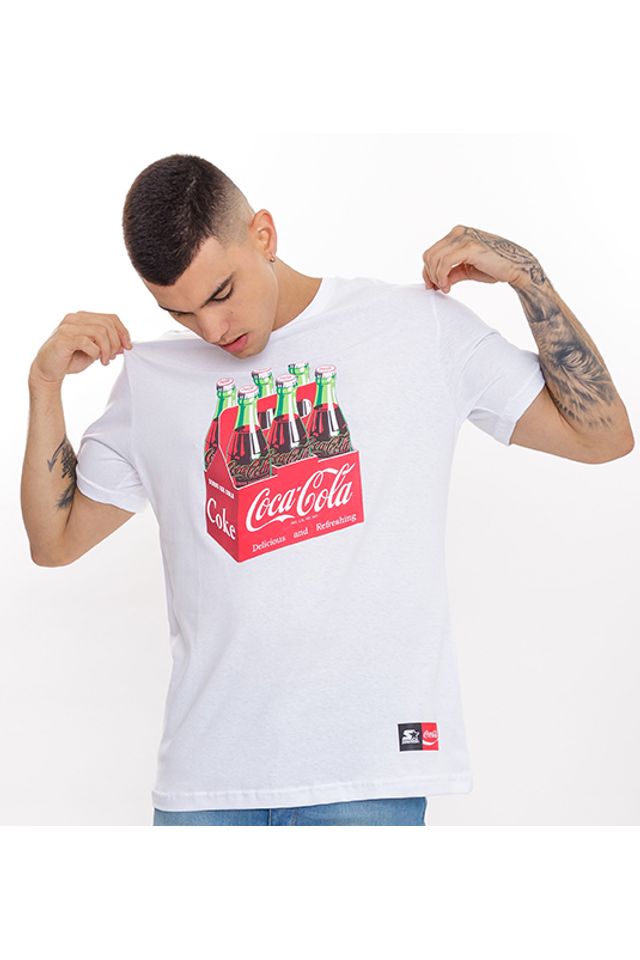 Camiseta-Starter-Collab-Coca-Cola-Crate-Branca