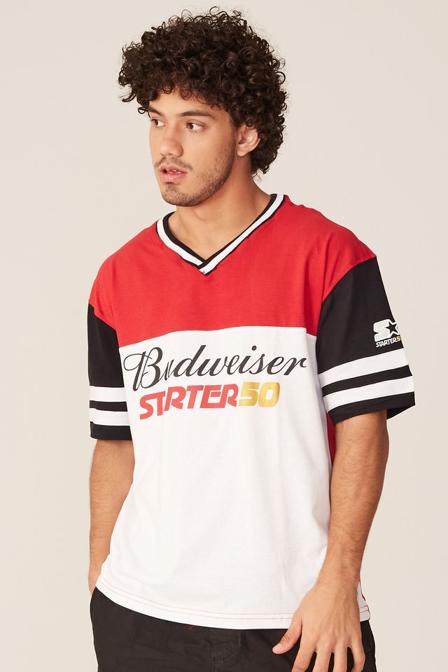 Camiseta-Starter-Especial---Budweiser-Red