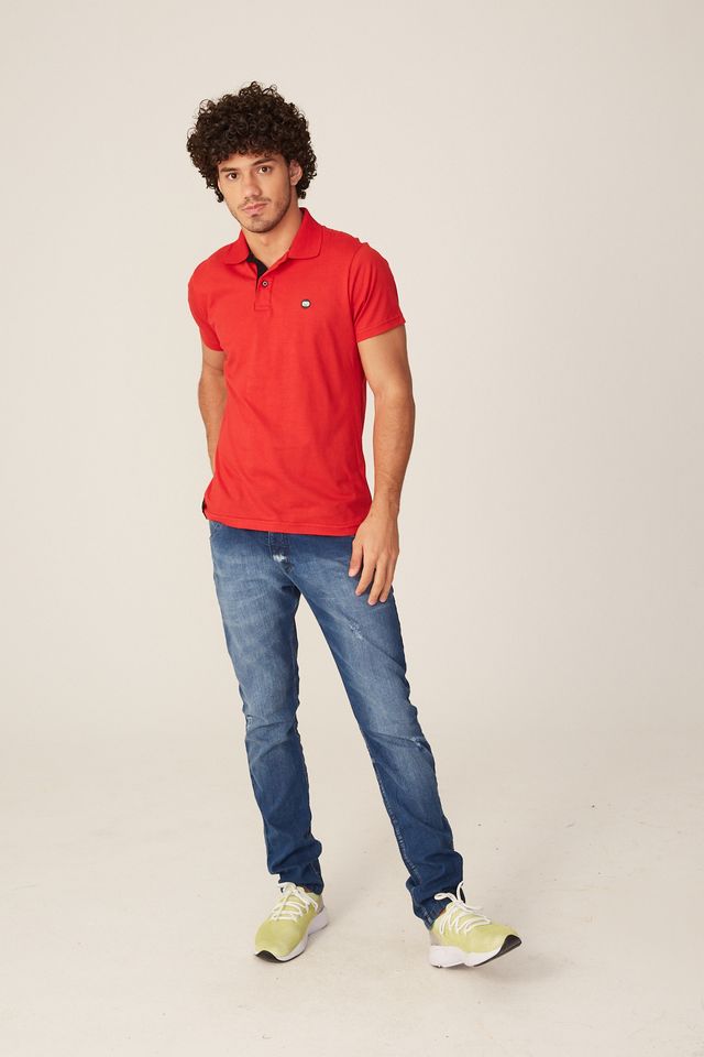 Camisa-Polo-Ecko-Fashion-Basic-Vermelha