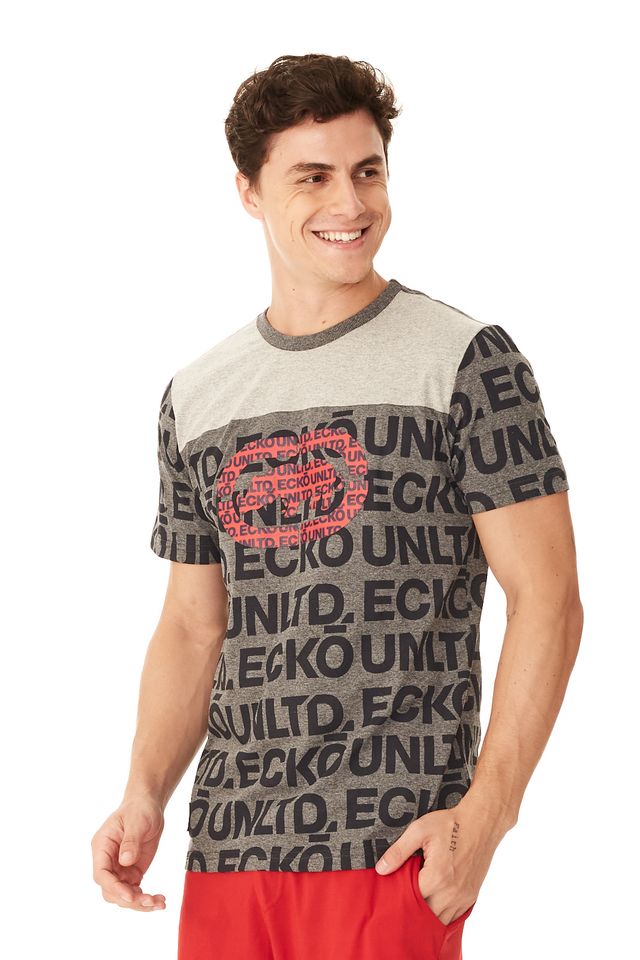 Camiseta-Ecko-Estampada-Especial-Bege-Mescla