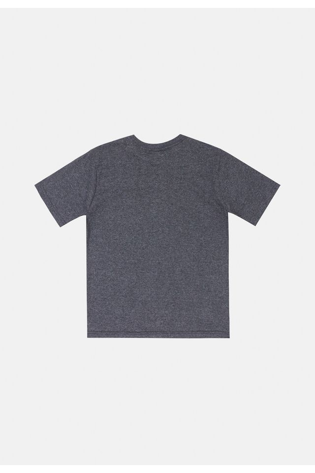 Camiseta-Ecko-Juvenil-Estampada-Cinza-Mescla-Escuro