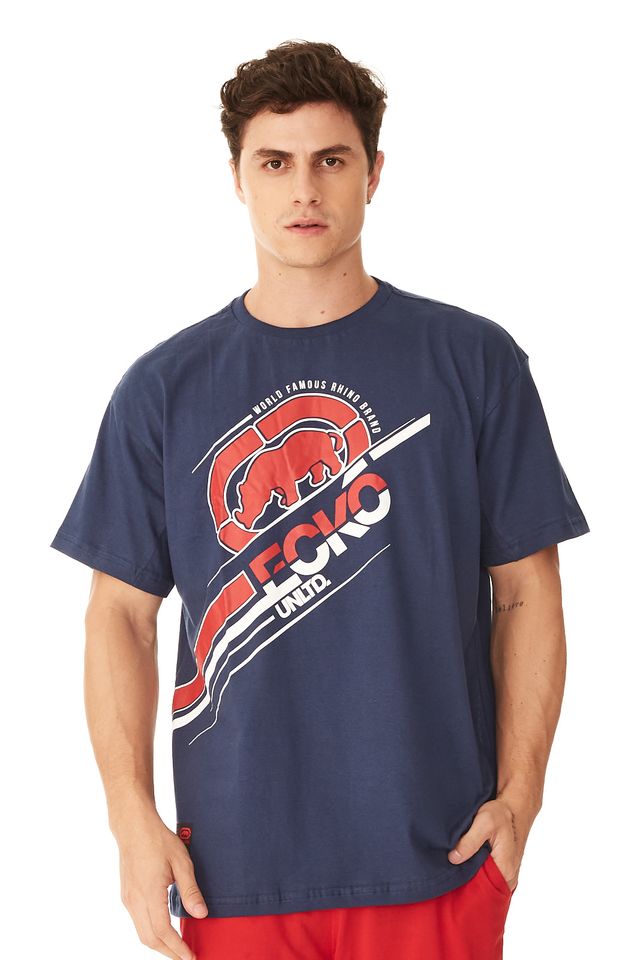Camiseta-Ecko-Plus-Size-Estampada-Azul-Marinho