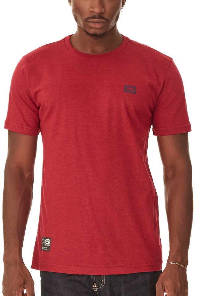 Camiseta-Ecko-Mini-Logo-Vermelha