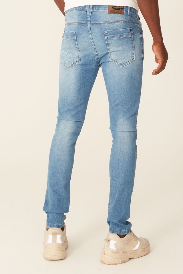 Calca-Jeans-Ecko-Slim-Confort-Azul