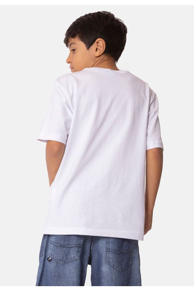 Camiseta-Ecko-Juvenil-Estampada-Branca