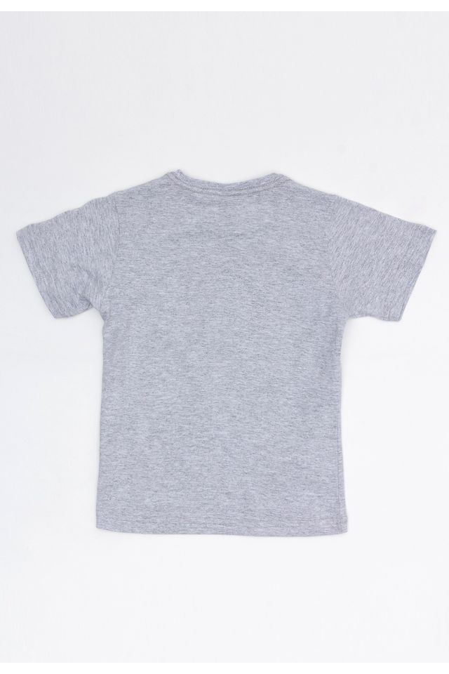 Camiseta-Ecko-Infantil-Estampada-Cinza-Mescla