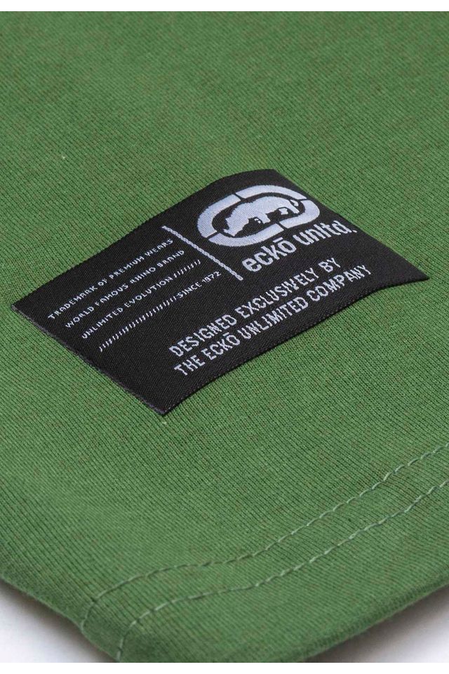 Camiseta-Ecko-Juvenil-Estampada-Verde-Militar