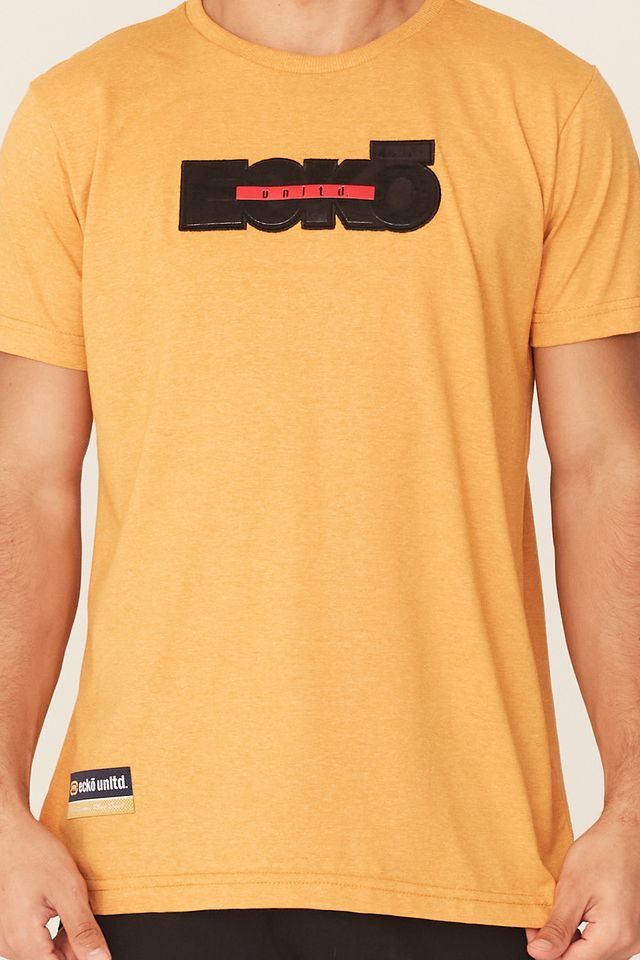 Camiseta-Ecko-Especial-Amarela-Mescla