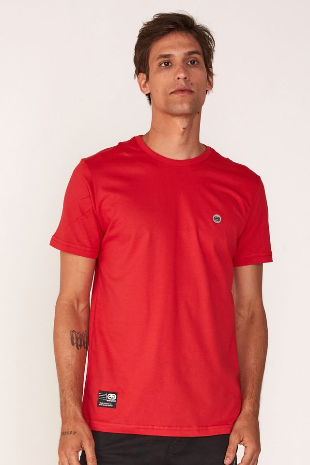 Camiseta-Ecko-Fashion-Basic-Vermelha