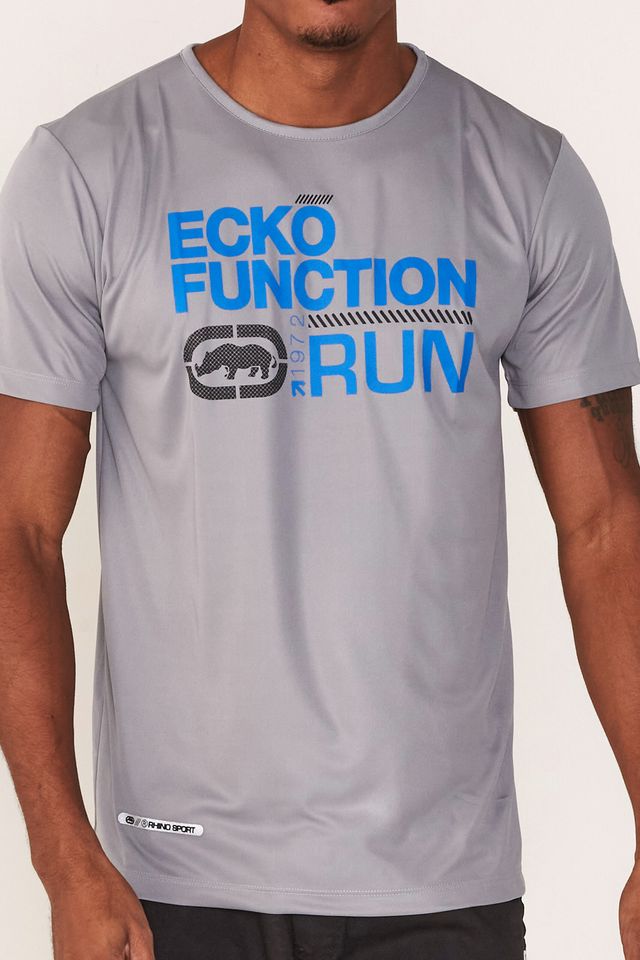 Camiseta-Ecko-Active-Function-Cinza-Mescla