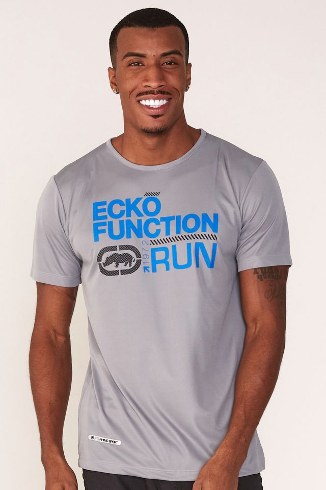Camiseta-Ecko-Active-Function-Cinza-Mescla