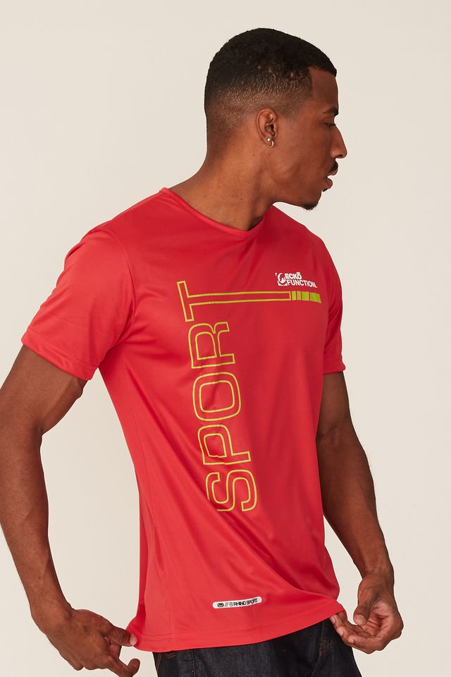 Camiseta-Ecko-Active-Function-Vermelha