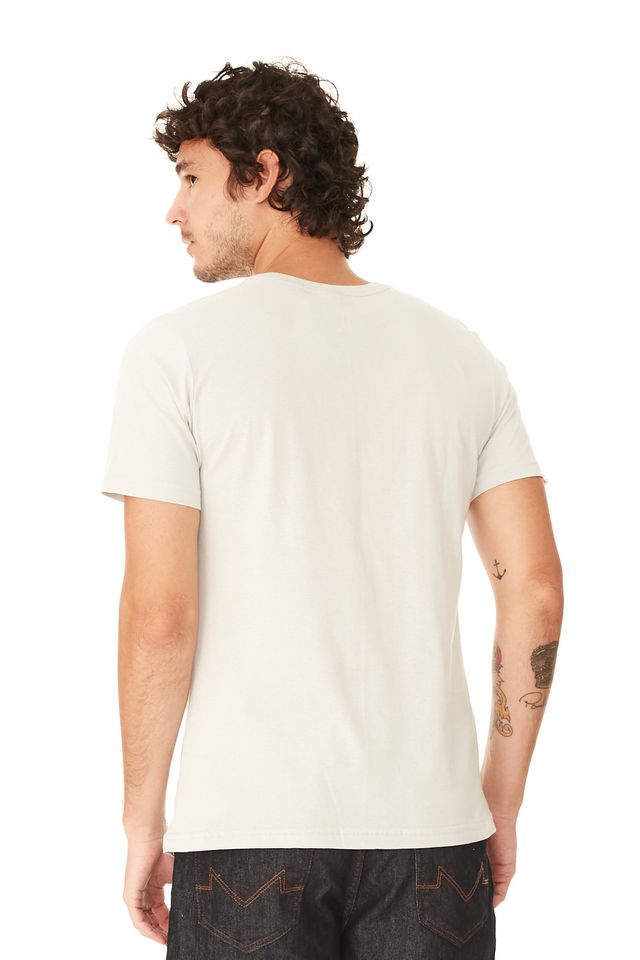 Camiseta-Ecko-Estampada-Cinza