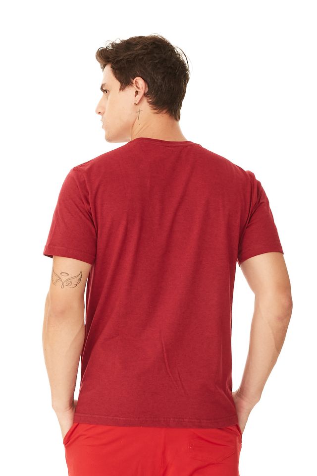 Camiseta-Ecko-Estampada-Vermelha-Mescla
