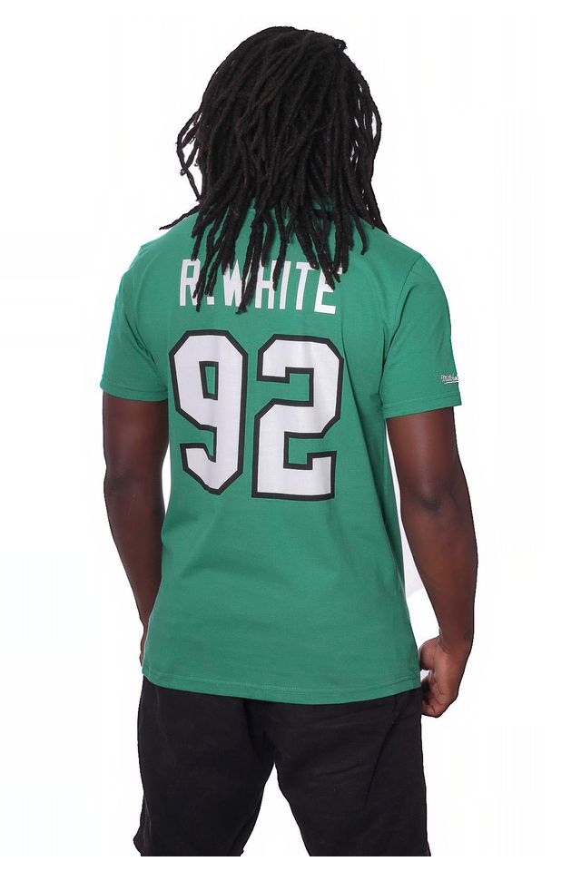 Camiseta-Mitchell---Ness-Estampada-NFL-Philadelphia-Eagles-Reggie-White-Verde