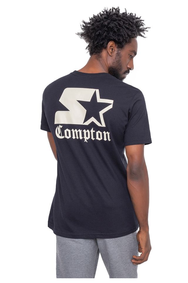 Camiseta-Starter-Compton-Preta
