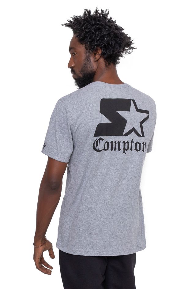 Camiseta-Starter-Compton-Cinza-Mescla