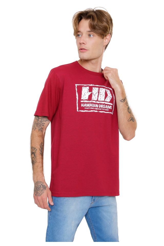Camiseta-HD-Sketch-Vermelho-Mescla
