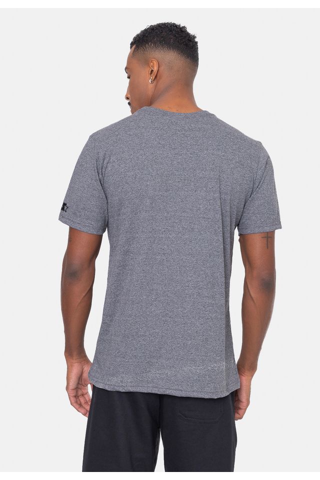 Camiseta-Starter-Color-Cinza-Mescla-Escuro