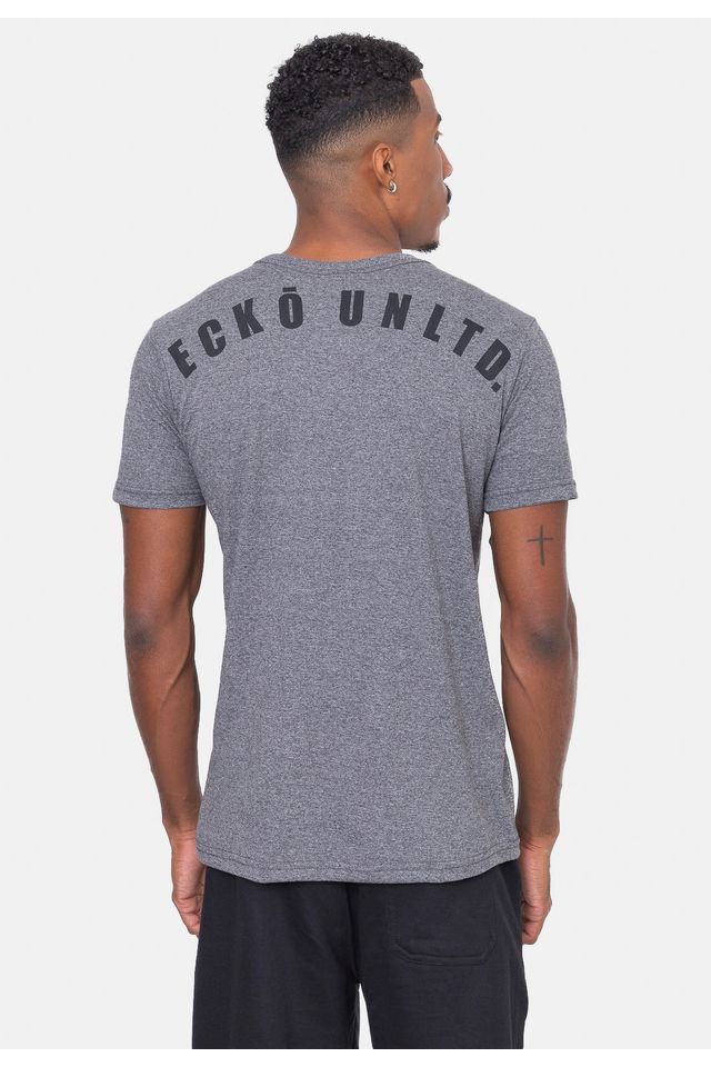 Camiseta-Ecko-Hotroll-Cinza-Mescla-Escuro