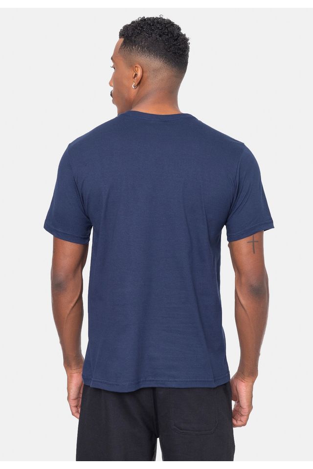 Camiseta-Ecko-Fashion-Basic-Mini-Logo-Azul-Marinho