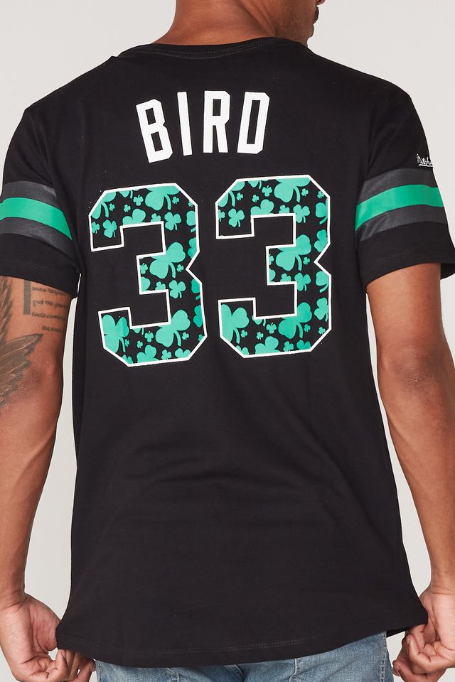 Camiseta-Mitchell---Ness-Especial-Boston-Celtics-Larry-Bird-Preta