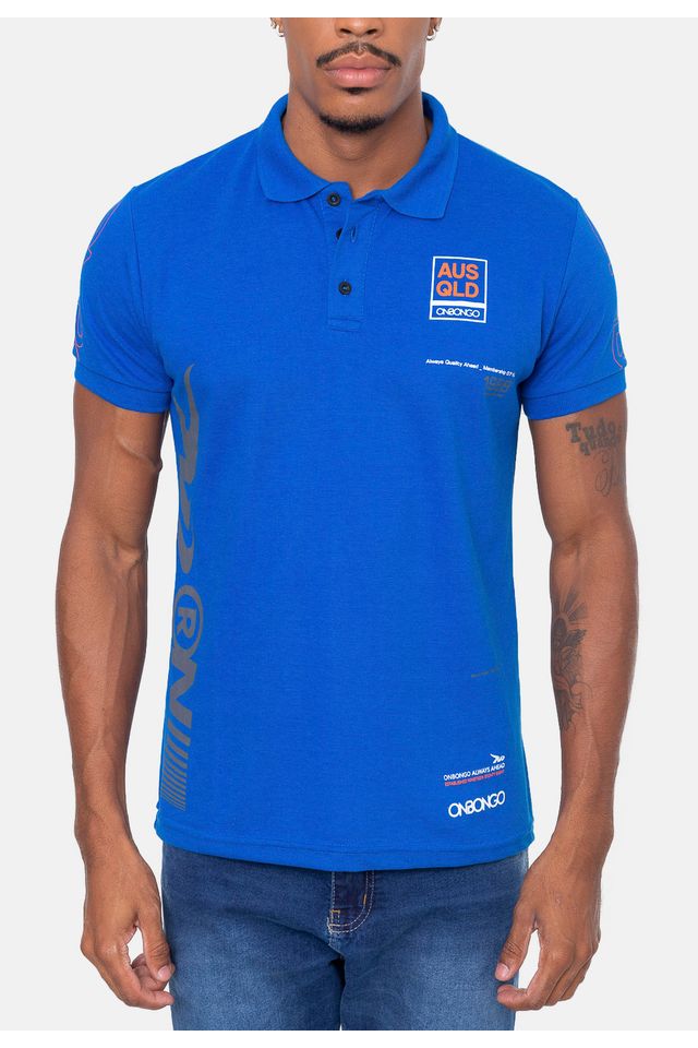 Camisa-Polo-Onbongo-Piquet-Gray-Azul-Royal