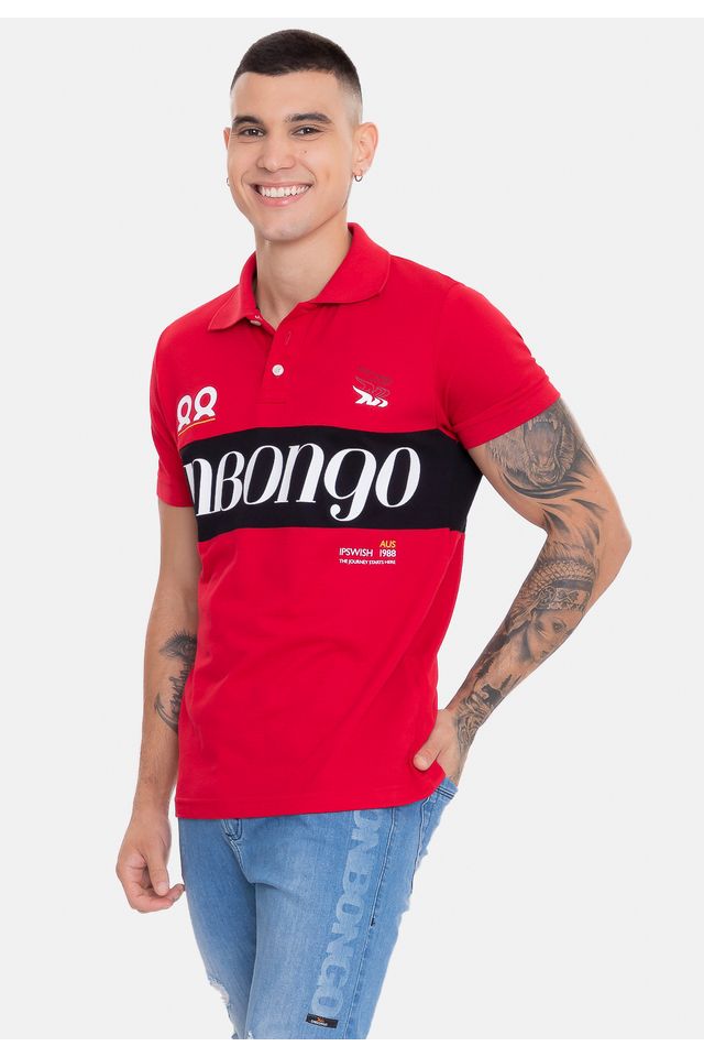 Camisa-Polo-Onbongo-Piquet-Especial-Fut-Vermelha